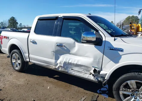2016 Ford F-150 Platinum from USA, damaged, VIN 1FTEW1EG6GFA44205